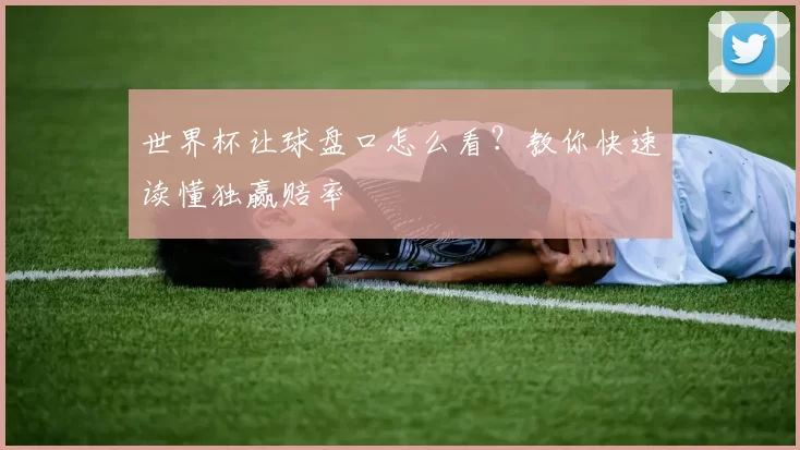 世界杯让球盘口怎么看？教你快速读懂独赢赔率